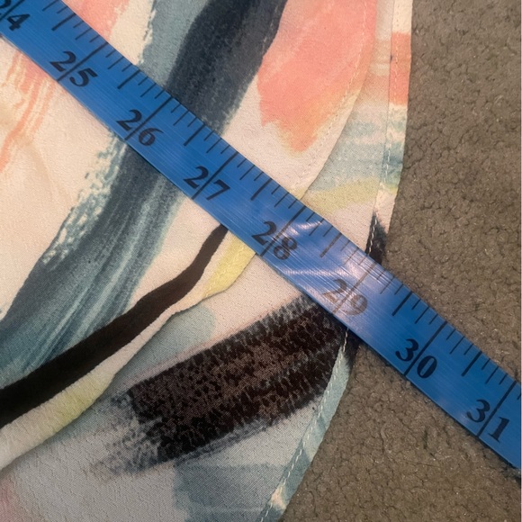 Lori Goldstein Cotton Modal Tank w/ Woven Contrast Bottom - Picture 5 of 7